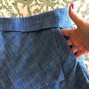 Gianni Bini Blue and white skort